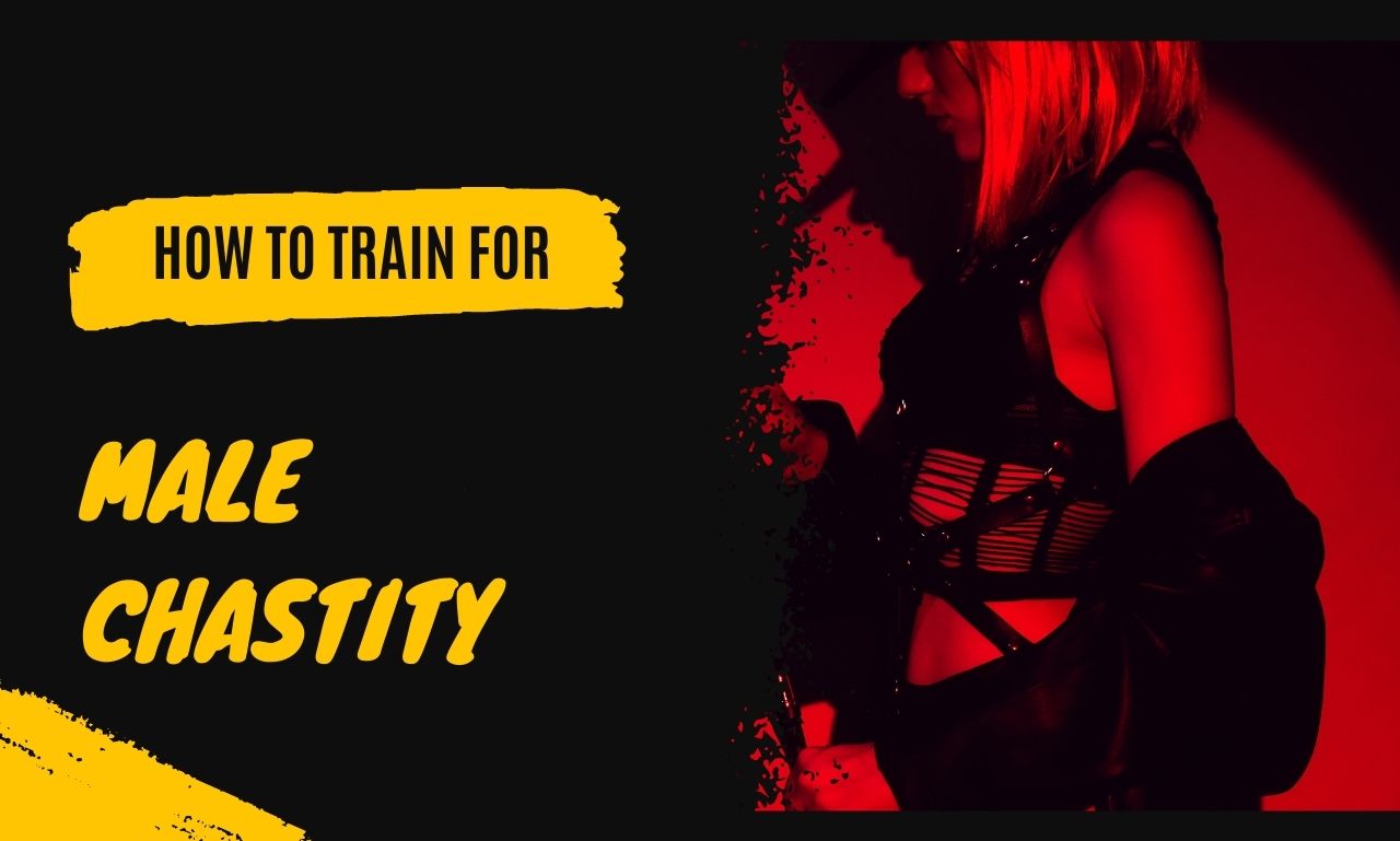 title image for how to train for male chastity