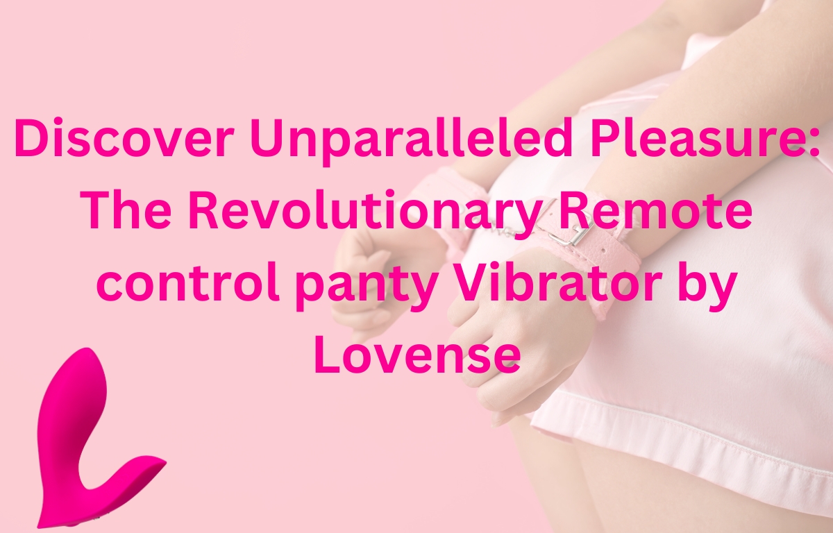 remote control vibrator by lovense banner